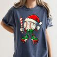 Christmas Baseball Drip For Boys Ice Cream Drip Baseball Women's Comfort Colors T-Shirt Moss Christmas Baseball Drip For Boys Ice Cream Drip Baseball Women's Comfort Colors T-Shirt Moss