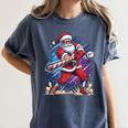 Christmas Baseball Santa Game Day Xmas Boys Kids Men Women's Comfort Colors T-Shirt Moss Christmas Baseball Santa Game Day Xmas Boys Kids Men Women's Comfort Colors T-Shirt Moss