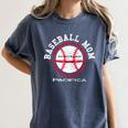 Chrysler Pacifica Baseball Mom Women's Comfort Colors T-Shirt Moss Chrysler Pacifica Baseball Mom Women's Comfort Colors T-Shirt Moss