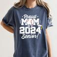 Class Of 2024 Senior Year Baseball Mom Senior 2024 Women's Comfort Colors T-Shirt Moss Class Of 2024 Senior Year Baseball Mom Senior 2024 Women's Comfort Colors T-Shirt Moss