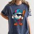Cool Baseball Drip For Boys Ice Cream Drip Baseball Kids Women's Comfort Colors T-Shirt Moss Cool Baseball Drip For Boys Ice Cream Drip Baseball Kids Women's Comfort Colors T-Shirt Moss