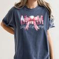 Coquette Baseball Mom Sorry Can't Baseball Bye Mother's Day Women's Comfort Colors T-Shirt Moss Coquette Baseball Mom Sorry Can't Baseball Bye Mother's Day Women's Comfort Colors T-Shirt Moss