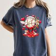 Cupid Baseball Drip Icecream Apparel Youth Boy Valentine Women's Comfort Colors T-Shirt Moss Cupid Baseball Drip Icecream Apparel Youth Boy Valentine Women's Comfort Colors T-Shirt Moss