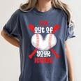 Cute Baseball Mom Out Of Your League Mommy Sports Players Premium Women's Comfort Colors T-Shirt Moss Cute Baseball Mom Out Of Your League Mommy Sports Players Premium Women's Comfort Colors T-Shirt Moss