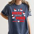 Cute Ducks On The Pond Cute Baseball Mom T-Shirt Women's Comfort Colors T-Shirt Moss Cute Ducks On The Pond Cute Baseball Mom T-Shirt Women's Comfort Colors T-Shirt Moss