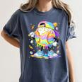 Cute Easter Baseball Ice Cream Boys Girls Kids Women's Comfort Colors T-Shirt Moss