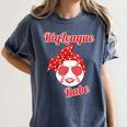 Cute Love Baseball BigLeague Babe Hot Baseball Mom Women's Comfort Colors T-Shirt Moss Cute Love Baseball BigLeague Babe Hot Baseball Mom Women's Comfort Colors T-Shirt Moss