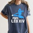 Da Pope Leo XIV Baseball Women's Comfort Colors T-Shirt Moss