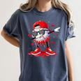 Dabbing Baseball Drip Ice Cream Youth Boy Valentines Day Women's Comfort Colors T-Shirt Moss