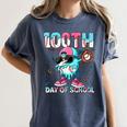 Dabbing Drippy 100th Days Of School Baseball Ice Cream Drip Women's Comfort Colors T-Shirt Moss Dabbing Drippy 100th Days Of School Baseball Ice Cream Drip Women's Comfort Colors T-Shirt Moss