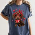 Dachshund Valentines Day Wiener Dog Lover Weenie Heart Raglan Baseball Tee Women's Comfort Colors T-Shirt Moss Dachshund Valentines Day Wiener Dog Lover Weenie Heart Raglan Baseball Tee Women's Comfort Colors T-Shirt Moss