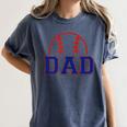 Dad Of Rookie 1st Birthday Baseball Boy Family Matching Women's Comfort Colors T-Shirt Moss Dad Of Rookie 1st Birthday Baseball Boy Family Matching Women's Comfort Colors T-Shirt Moss
