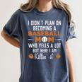 I Didn't Plan On Becoming a Baseball Mom Women's Comfort Colors T-Shirt Moss I Didn't Plan On Becoming a Baseball Mom Women's Comfort Colors T-Shirt Moss