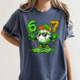 Drip Baseball Irish Shamrock St Patricks Men Boy Kid Women's Comfort Colors T-Shirt Moss