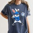 Dripping Drip Baseball Rabbit Bunny Easter Men Boy Kid Women's Comfort Colors T-Shirt Moss Dripping Drip Baseball Rabbit Bunny Easter Men Boy Kid Women's Comfort Colors T-Shirt Moss