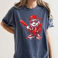 Drippy Baseball Mascot Valentine Heart Glasses Cartoon Women's Comfort Colors T-Shirt Moss Drippy Baseball Mascot Valentine Heart Glasses Cartoon Women's Comfort Colors T-Shirt Moss