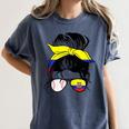 Ecuador Baseball Mom Ecuadorian Baseball Girl Women's Comfort Colors T-Shirt Moss Ecuador Baseball Mom Ecuadorian Baseball Girl Women's Comfort Colors T-Shirt Moss
