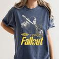 Fallout TV Series Lucy Do Unto Others Baseball Bat Gamer Women's Comfort Colors T-Shirt Moss