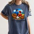 Father Son Baseball Father's Day Women's Comfort Colors T-Shirt Moss