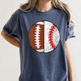 Football Baseball Player Football Baseball Mom Women's Comfort Colors T-Shirt Moss Football Baseball Player Football Baseball Mom Women's Comfort Colors T-Shirt Moss