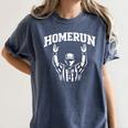 Football Referee Tee Touchdown Baseball Homerun Women's Comfort Colors T-Shirt Moss Football Referee Tee Touchdown Baseball Homerun Women's Comfort Colors T-Shirt Moss