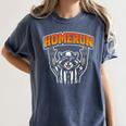Football Referee Touchdown Baseball Homerun Raccoon Women's Comfort Colors T-Shirt Moss Football Referee Touchdown Baseball Homerun Raccoon Women's Comfort Colors T-Shirt Moss