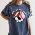 Gigi Of Ballers Baseball Soccer Football Gigi Women's Comfort Colors T-Shirt Moss Gigi Of Ballers Baseball Soccer Football Gigi Women's Comfort Colors T-Shirt Moss