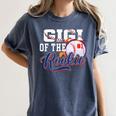 Gigi Rookie Of Year 1st Birthday Baseball Theme Matching Women's Comfort Colors T-Shirt Moss Gigi Rookie Of Year 1st Birthday Baseball Theme Matching Women's Comfort Colors T-Shirt Moss