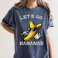 Lets Go Bananas Baseball Retro Sports Boys Kids Men Youth Premium Tri-Blend Women's Comfort Colors T-Shirt Moss Lets Go Bananas Baseball Retro Sports Boys Kids Men Youth Premium Tri-Blend Women's Comfort Colors T-Shirt Moss