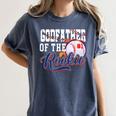 Godfather Rookie Of Year 1st Birthday Baseball Theme Women's Comfort Colors T-Shirt Moss Godfather Rookie Of Year 1st Birthday Baseball Theme Women's Comfort Colors T-Shirt Moss