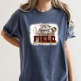 My Heart Is On That Field Baseball Mom Momm Premium Women's Comfort Colors T-Shirt Moss