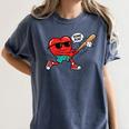 Heart Valentines Day Baseball Men Boys Kids Teens Women's Comfort Colors T-Shirt Moss Heart Valentines Day Baseball Men Boys Kids Teens Women's Comfort Colors T-Shirt Moss