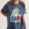 HUGvyn 6 7 Baseball Number Kid Drip Ice Cream Six Seven Meme Women's Comfort Colors T-Shirt Moss HUGvyn 6 7 Baseball Number Kid Drip Ice Cream Six Seven Meme Women's Comfort Colors T-Shirt Moss