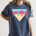 Ice Cream Baseball Cone Dripping Sprinkles Kids Boys Summer Premium Tri-Blend Women's Comfort Colors T-Shirt Moss Ice Cream Baseball Cone Dripping Sprinkles Kids Boys Summer Premium Tri-Blend Women's Comfort Colors T-Shirt Moss