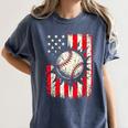 Ice Cream Baseball Drip Respect The Drip Youth Boy Baseball Women's Comfort Colors T-Shirt Moss Ice Cream Baseball Drip Respect The Drip Youth Boy Baseball Women's Comfort Colors T-Shirt Moss