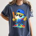 Ice Cream Baseball Drip Spots Sprinkle For Boys Youth Kids Women's Comfort Colors T-Shirt Moss Ice Cream Baseball Drip Spots Sprinkle For Boys Youth Kids Women's Comfort Colors T-Shirt Moss