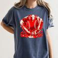 Ice Cream Drip Heart Valentines Day Baseball Boys Youth Kids Women's Comfort Colors T-Shirt Moss Ice Cream Drip Heart Valentines Day Baseball Boys Youth Kids Women's Comfort Colors T-Shirt Moss