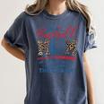 I’m A Baseball Mom Of Course I Know More Than The Coach Women's Comfort Colors T-Shirt Moss I’m A Baseball Mom Of Course I Know More Than The Coach Women's Comfort Colors T-Shirt Moss