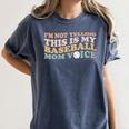 I'm Not Yelling This Is My Baseball Mom Voice Baseball Mom Women's Comfort Colors T-Shirt Moss I'm Not Yelling This Is My Baseball Mom Voice Baseball Mom Women's Comfort Colors T-Shirt Moss