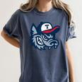 Jarrell Storm Chasers Baseball Big Logo Women's Comfort Colors T-Shirt Moss Jarrell Storm Chasers Baseball Big Logo Women's Comfort Colors T-Shirt Moss