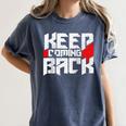 Keep Coming Back Celebrate Recovery Rehab NA AA Raglan Baseball Tee Women's Comfort Colors T-Shirt Moss