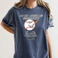 My Kid Might Not Always Swing Humors Baseball Mom Women's Comfort Colors T-Shirt Moss My Kid Might Not Always Swing Humors Baseball Mom Women's Comfort Colors T-Shirt Moss