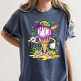 Kids Baseball Drip Ice Cream Apparel Kids Boys Mardi Gras Women's Comfort Colors T-Shirt Moss Kids Baseball Drip Ice Cream Apparel Kids Boys Mardi Gras Women's Comfort Colors T-Shirt Moss