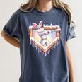 Kids Happy Easter Bunny Playing Baseball Boy Ice Cream Drip Women's Comfort Colors T-Shirt Moss Kids Happy Easter Bunny Playing Baseball Boy Ice Cream Drip Women's Comfort Colors T-Shirt Moss