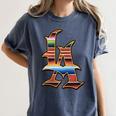 LA Sarape Los Angeles LA Sarape East LA Baseball Mexican Premium Tri-Blend Women's Comfort Colors T-Shirt Moss