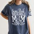 Living That Baseball Mom Life Sporty Humor Women's Comfort Colors T-Shirt Moss Living That Baseball Mom Life Sporty Humor Women's Comfort Colors T-Shirt Moss