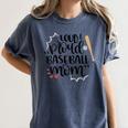 Loud & Proud Baseball Mom Women's Comfort Colors T-Shirt Moss Loud & Proud Baseball Mom Women's Comfort Colors T-Shirt Moss