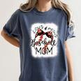 Loud Proud Baseball Mom Mommy Premium Women's Comfort Colors T-Shirt Moss