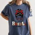 Loud And Proud Baseball Mom Women's Comfort Colors T-Shirt Moss