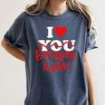I Love Baseball Moms Women's Comfort Colors T-Shirt Moss I Love Baseball Moms Women's Comfort Colors T-Shirt Moss
